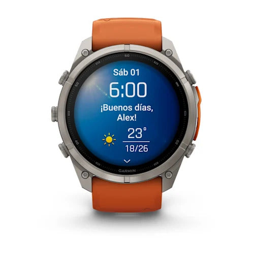fénix 9 Pro 51mm - AMOLED Orange