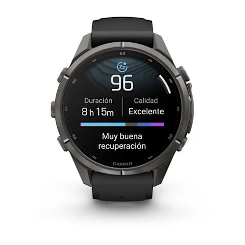 fénix 9 Pro 43mm - AMOLED Carbon Gray