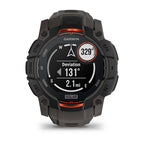 Instinct® 3 SOLAR - 50mm, Black Bezel with Charcoal Band