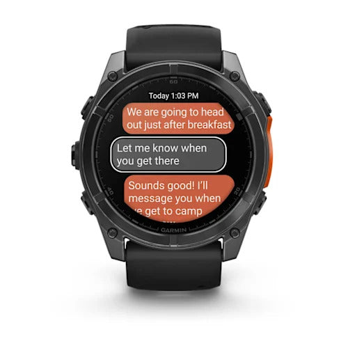 fēnix® 8 – 43mm GLASS AMOLED Slate Gray