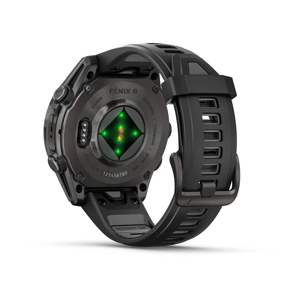fēnix® 8 – 43mm Amoled Sapphire Carbon Gray