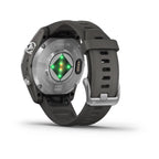 fenix® 7S Pro – Solar, Silver with Graphite Band