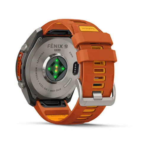 fénix 9 Pro 51mm - AMOLED Orange