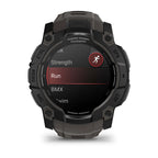 Instinct® 3 AMOLED - 50mm, Black Bezel with Charcoal Band