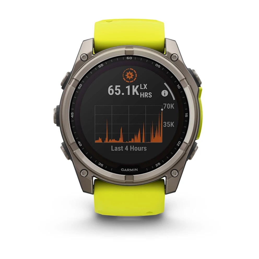fēnix® 8 – 51mm Sapphire Solar Amp Yellow