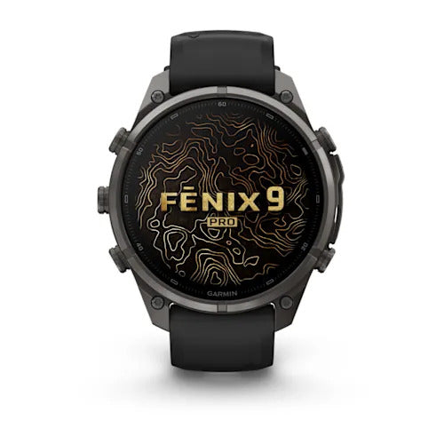 fénix 9 Pro 47mm - AMOLED Carbon Gray