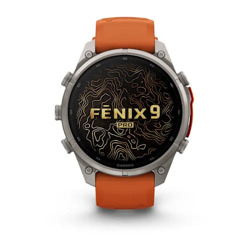 fénix 9 Pro 47mm - AMOLED Orange