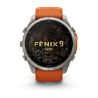 fénix 9 Pro 51mm - AMOLED Orange