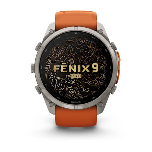 fénix 9 Pro 51mm - AMOLED Orange