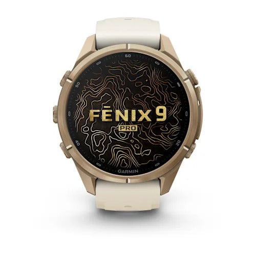 fénix 9 Pro 43mm - AMOLED Cream Gold