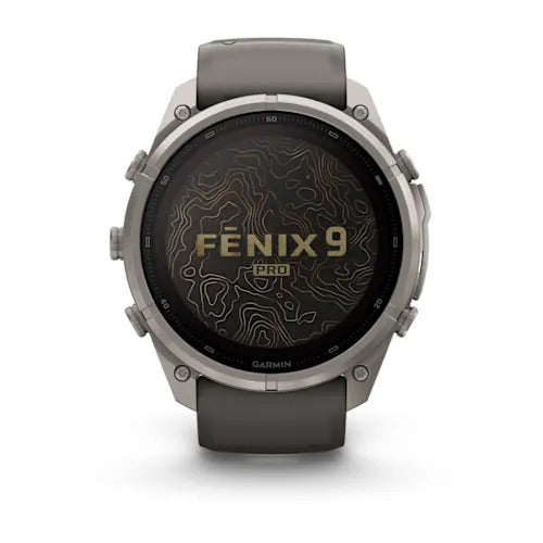 fénix 9 Pro 51mm - SOLAR Silver Gray