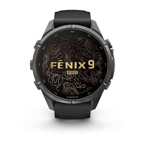 fénix 9 Pro 43mm - AMOLED Carbon Gray