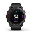 epix™ Pro (Gen 2) – Sapphire|51 mm Carbon Gray DLC Titanium with Black Band