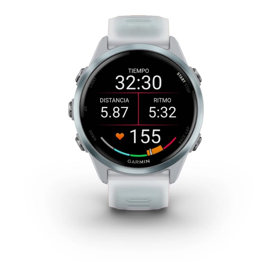 Forerunner® 570 - 42MM Whitestone/Cloud Blue