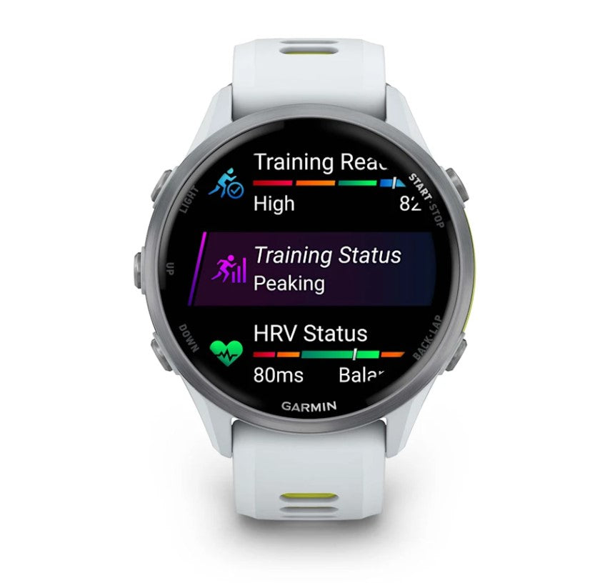 Forerunner® 970 Whitestone/Amp Yellow