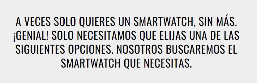 Solo quiero mantenerme activo